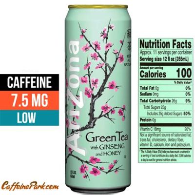 How Much Caffeine in an Arizona Green Tea: Exploring the Buzz and Beyond