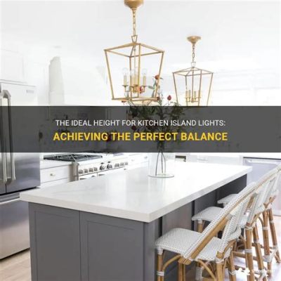 How Tall Should a Kitchen Island Be: A Discussion on Height, Functionality, and Aesthetic Harmony