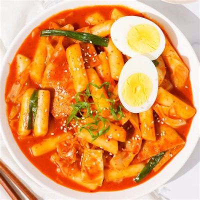  yantai 떡볶이: 매콤한 고추장과 달콤한 설탕의 조화로운 만남!